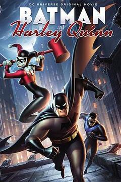 蝙蝠侠与哈莉·奎恩高清海报